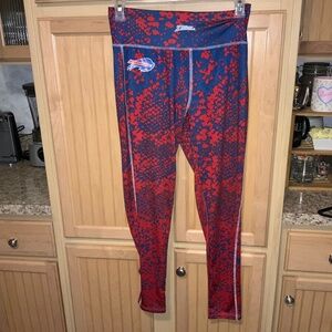 Women’s Buffalo Bills leggings, preowned size LARGE